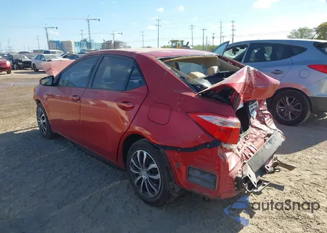 2018 Toyota Corolla Le from USA, damaged, VIN 5YFBURHE1JP749138